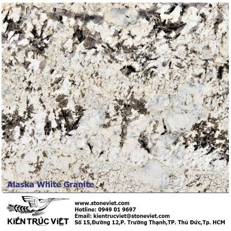 Đá Alaska White Granite